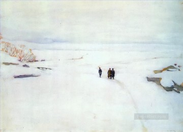 冬のロストフ 偉大なる 1906 年 コンスタンチン ユオン Oil Paintings